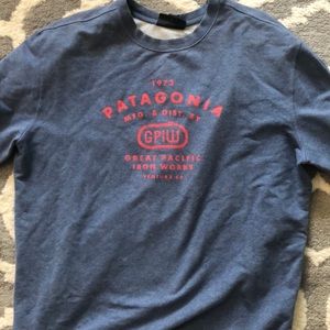 Men’s Blue Patagonia Sweatshirt